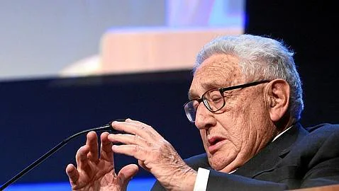 El ex secretario de Estado Henry Kissinger