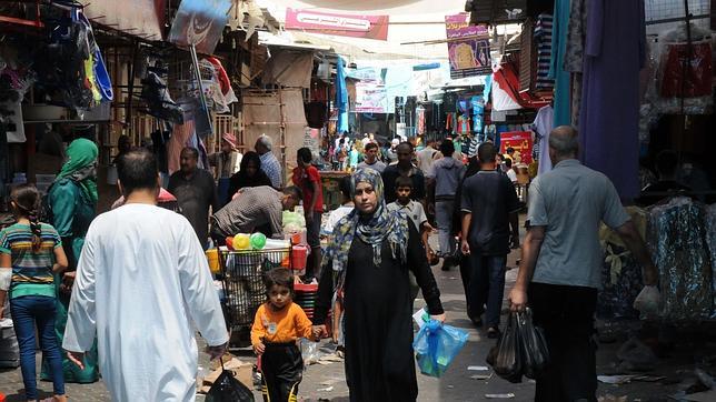 De compras en la guerra de Gaza