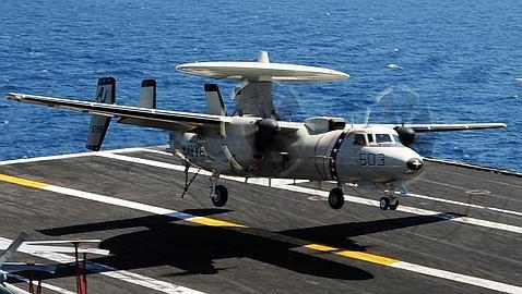 Así son los aviones del «George H. W. Bush»: el buque que ataca al yihadismo de Irak 