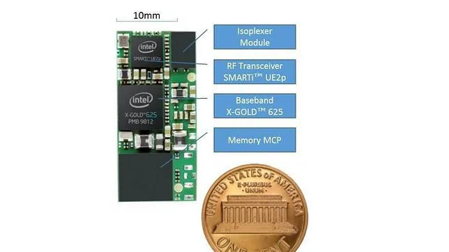 Intel creó el módem 3G más pequeño del mundo