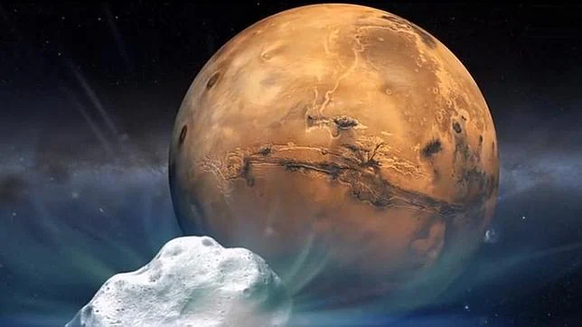 El cometa que se acerca a Marte: 20 minutos de peligro