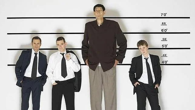 Personas más altas y bajas del mundo