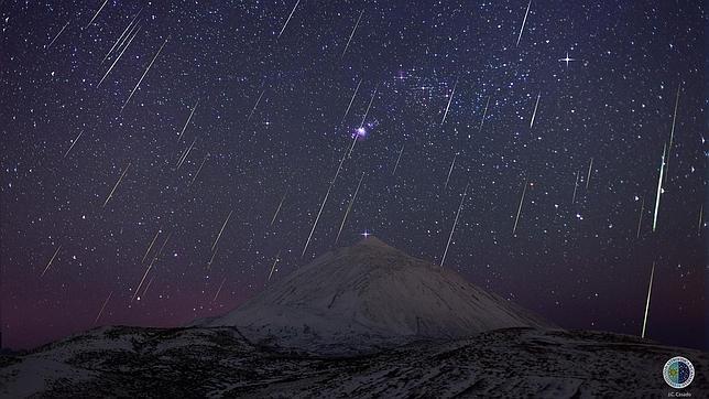 La lluvia de meteoros de las Gemínidas alcanza su máximo esta noche