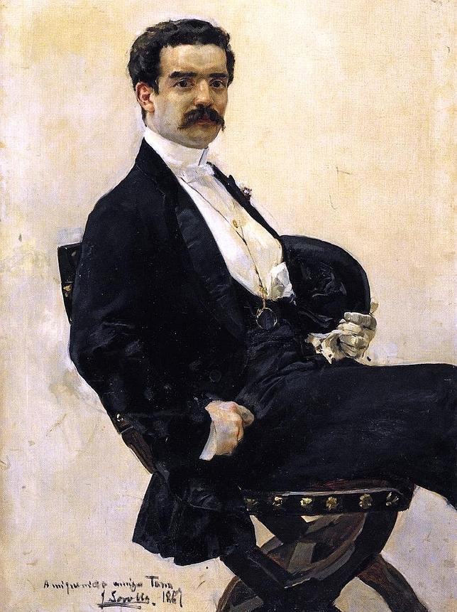 «Retrato de don Juan Antonio García del Castillo», de Sorolla