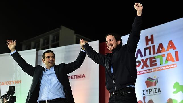 Pablo Iglesias: «España y Grecia son muy distintas desde el punto de vista político y económico»