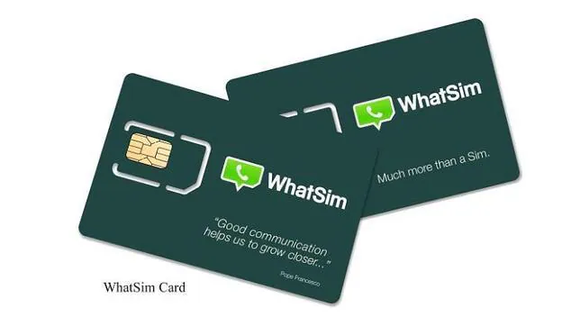 WhatSim: una tarjeta para utilizar WhatsApp sin datos ni wifi