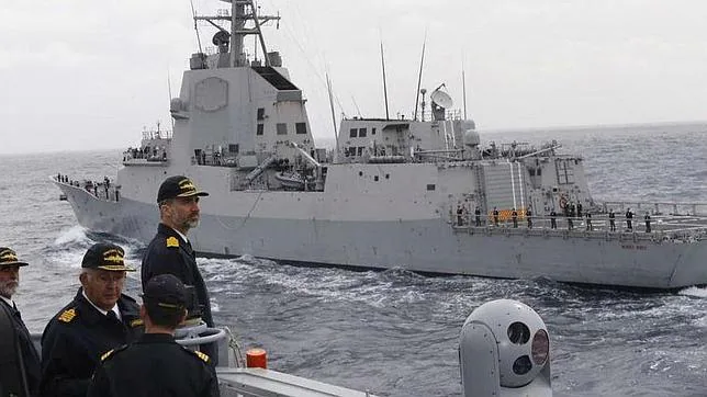 Felipe VI: «La Armada española nos llena de orgullo y responsabilidad»