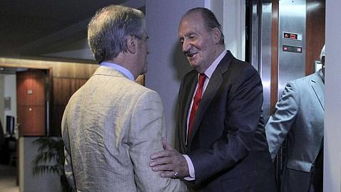Don Juan Carlos y Tabaré Vázquez