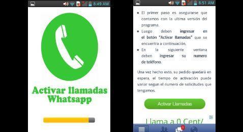 «Activar Llamadas Whatsapp», la falsa aplicación que puede costarte 40 euros al mes 