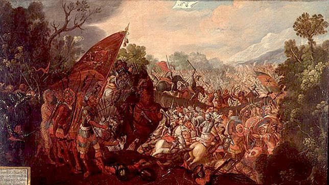 La milagrosa batalla de Otumba: 100.000 aztecas contra 400 españoles y Santiago Apóstol