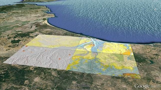 Viaja de forma virtual por la cuenca del Guadarquivir con Google Earth