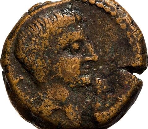 Descubren una moneda inédita emitida por los romanos en la ceca de Segovia 
