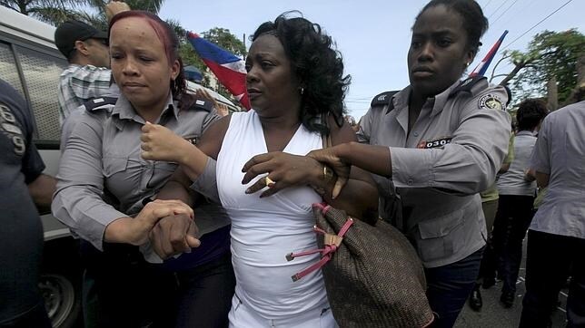 Berta Soler, líder de las Damas de Blanco, detenida el pasado domingo en La Habana | REUTERS