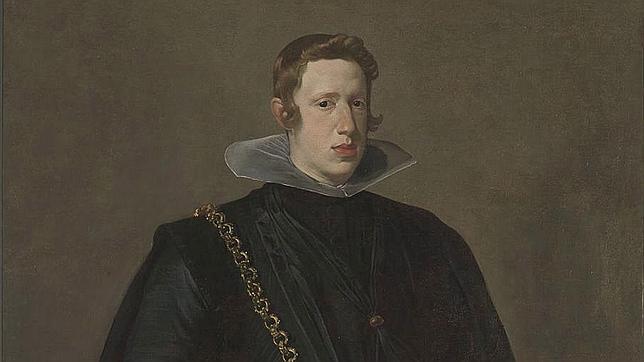Detalle del retrato de Felipe IV pintado por Velázquez. REUTERS
