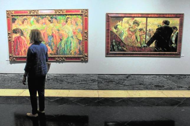 Un centenar de pinturas para reivindicar la calidad del impresionismo valenciano