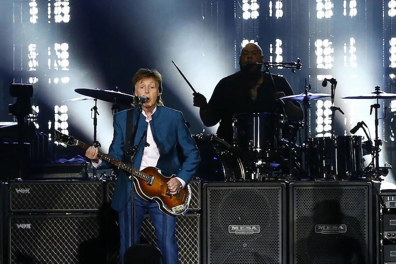 Paul McCartney durante el concierto