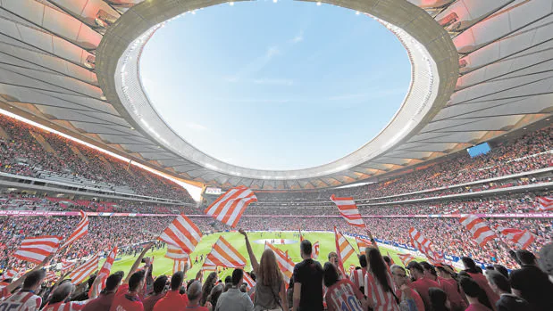 Wanda Metropolitano: 
Como una final de la Champions
