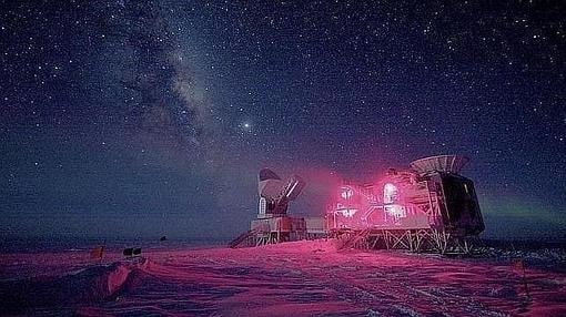 El telescopio BICEP 2, en el Polo Sur (ABC)