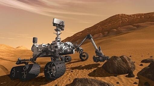 ElCuriosity es el vehículo más pesado que nunca ha llegado a Marte