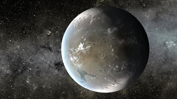 Recreación de Kepler-62f