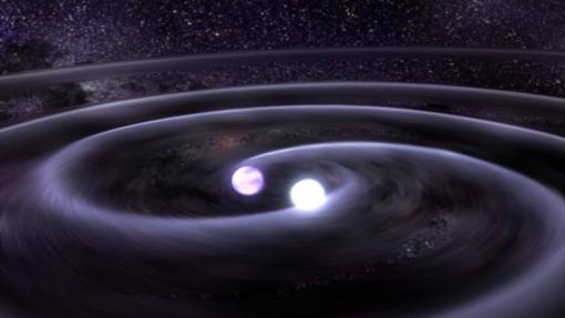 Las ondas gravitacionales fueron provocadas por dos agujeros negros en colisión