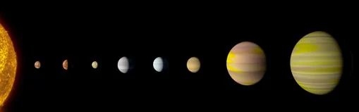 El sistema Kepler-90, de ocho planetas