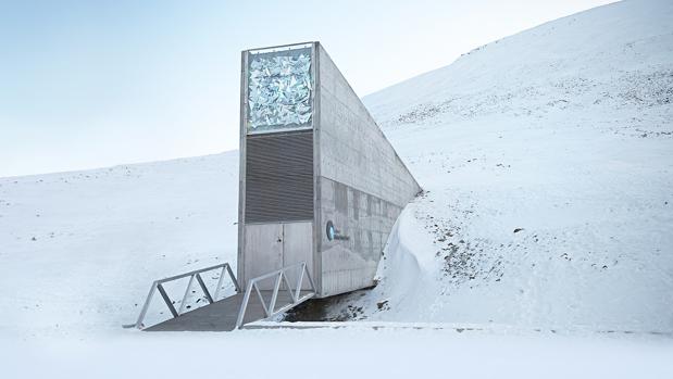 La cámara de semillas, en una remota isla de Svalbard