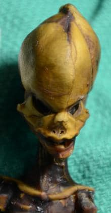 El cráneo cónico de la momia