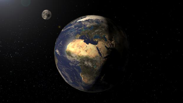 La Tierra gira sobre su eje en la misma dirección desde hace miles de millones de años