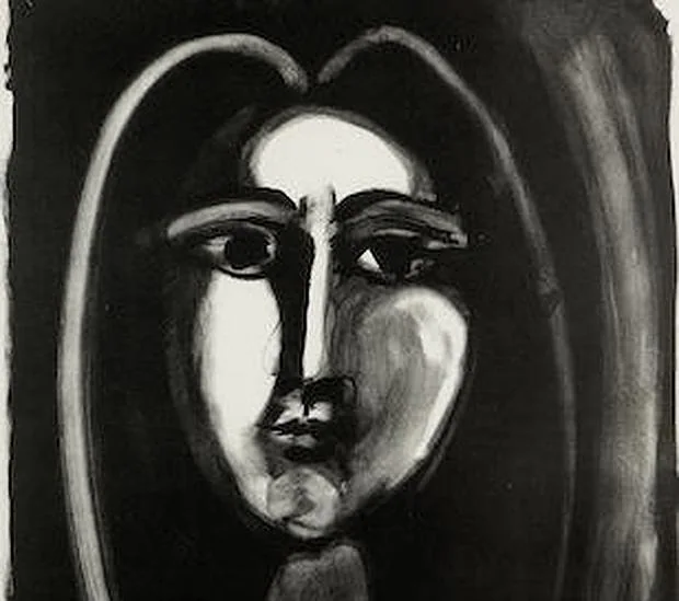 La litografía «Tête de Femme», de Pablo Picasso