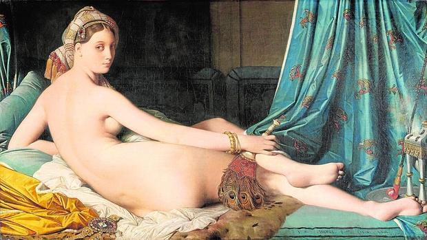«La gran odalisca» (1814), de Ingres