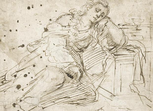 «Magdalena dormida sobre el sepulcro vacío de Cristo», de Murillo