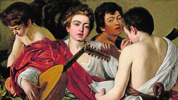 «Los músicos» (1595-1596) es una de las quince obras de Caravaggio presentes en esta exposición