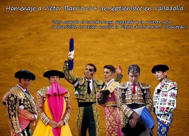 Morante, El Juli, Padilla, Talavante, José Tomás y Manzanares rinden tributo a Víctor Barrio