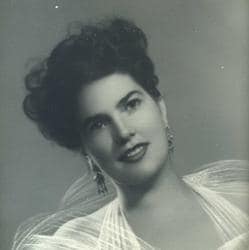Araceli González, en su juventud