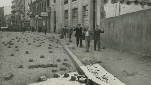 Disturbios en Barcelona en octubre de 1934