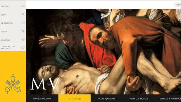Web de los Museos Vaticanos