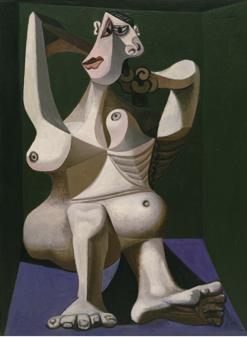 «Mujer peinándose» (1940), MoMA, Nueva York