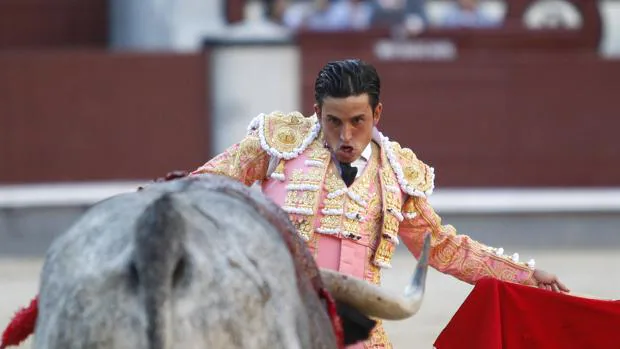 Alberto Aguilar, el miécoles con el toro de Rehuelga