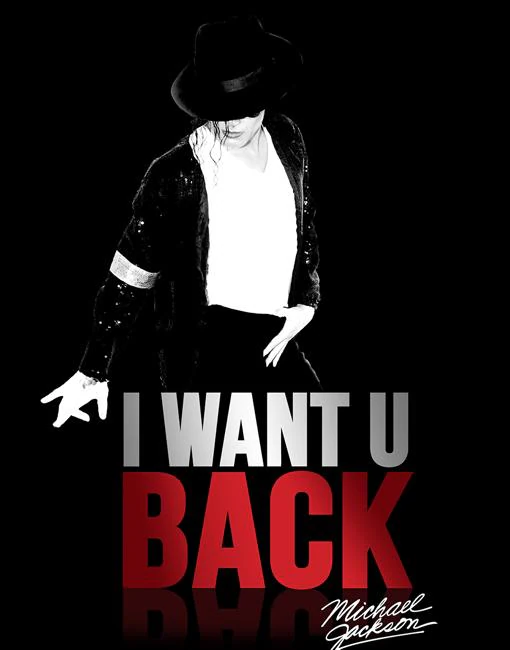 Cartel de promoción de la obra «I Want U Black», en el Teatro Calderón