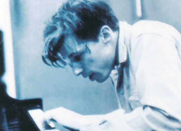 Glenn Gould, al piano