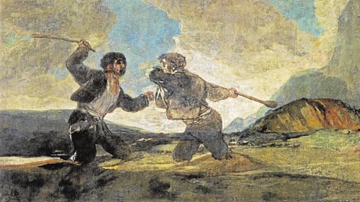 «Dielo a garrotazos», de Goya