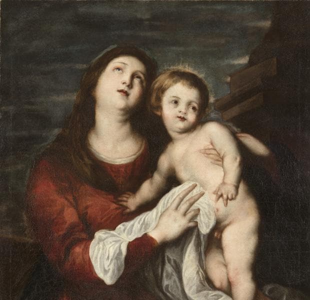 «Virgen con el niño», de Van Dyck - ABC