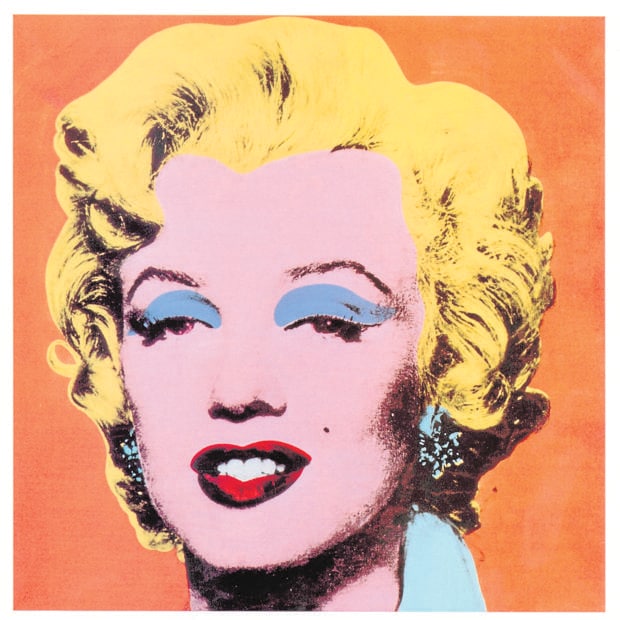 «Marilyn Naranja». de Andy Warhol