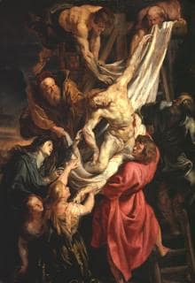 «El Descendimiento», de Rubens, h.1611-1612 - THE COURTAULD GALLERY, LONDRES