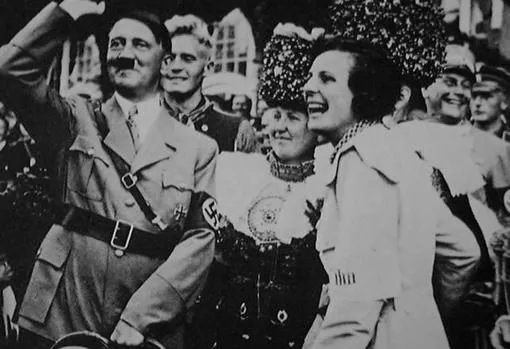Leni Riefenstahl con Adolf Hitler