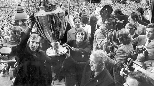 Cruyff ganó tres Copas de Europa como jugador del Ajax