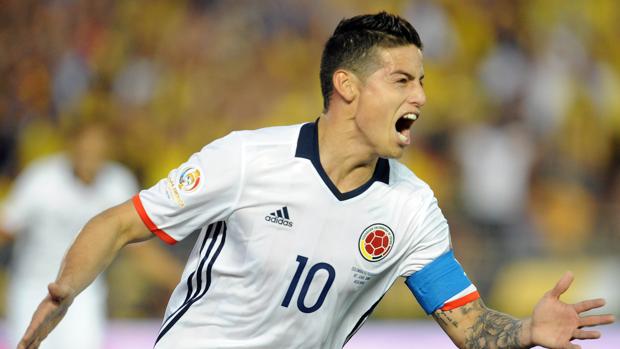 Copa América: 
James mete a Colombia en cuartos
