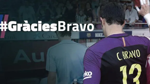 El Barça vende a Claudio Bravo por 20 millones