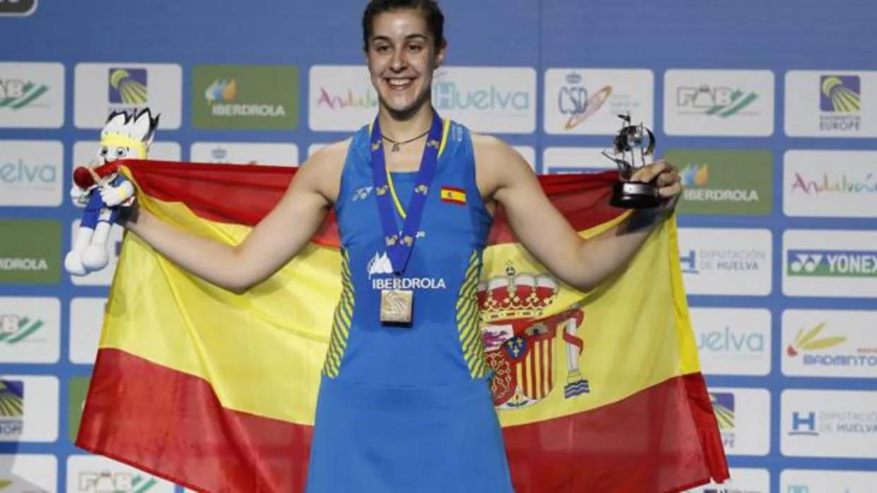 Carolina Marín, campeona de Europa de bádminton por tercera vez consecutiva Marin-U10107823830dnB--1240x698@abc